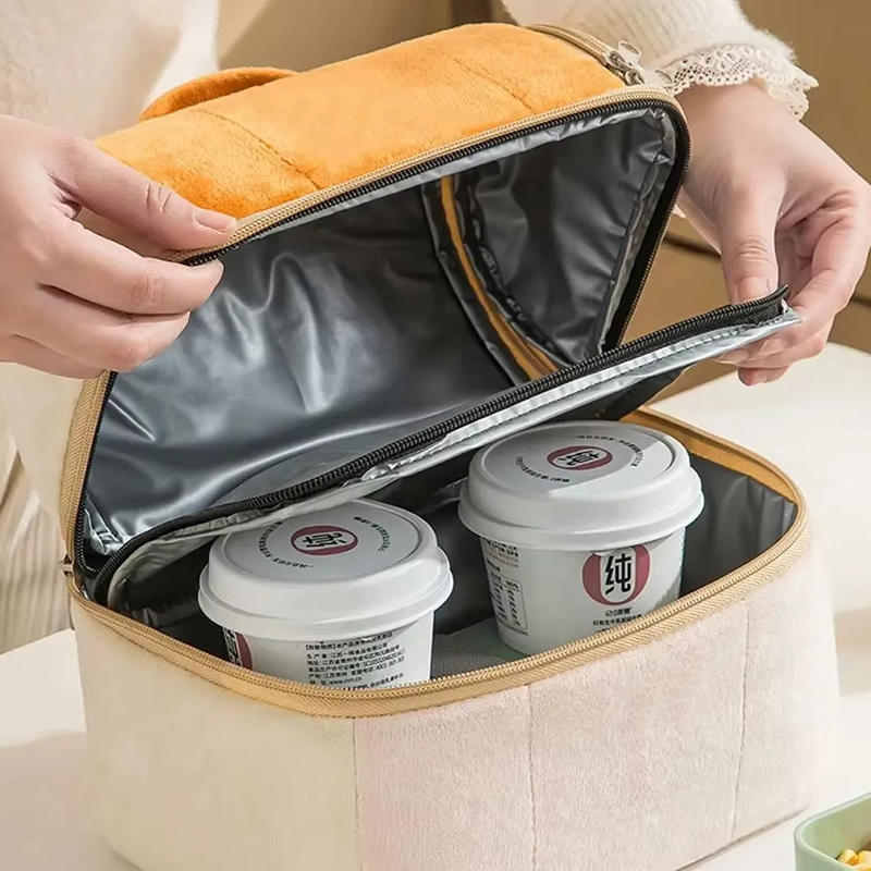 Large-capacity Portable Aluminum Foil Thickened Insulated Lunch Box Multi-functional Bento Bags Double Anti-Dirty Picnic Bag