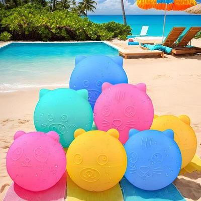 Globos de Agua Reutilizables Bolas de Agua de Silicona Llenado Rápido Creativos Juegos de Verano para Piscina Playa Aire Libre Para Niños