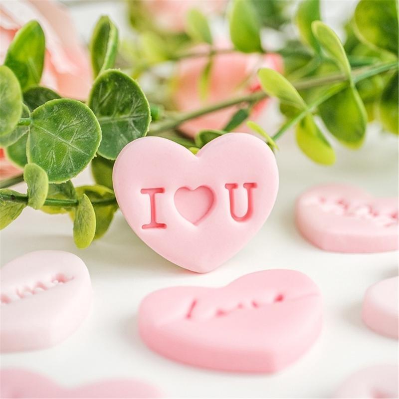 7 Stück Liebliches Herz Ausstecher Set Kekse Stempelformen Für Muttertag Backen