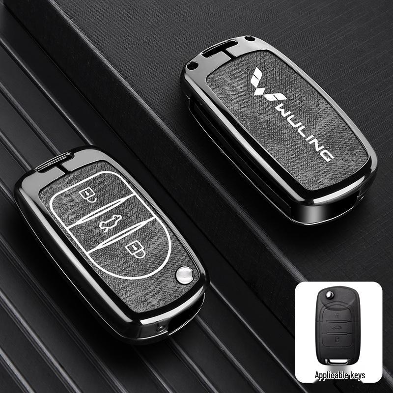Wuling Hongguang S Key Cover: Metal Shell for Mini EV, Journey S3, New Hongguang Plus & Journey Yang Protection