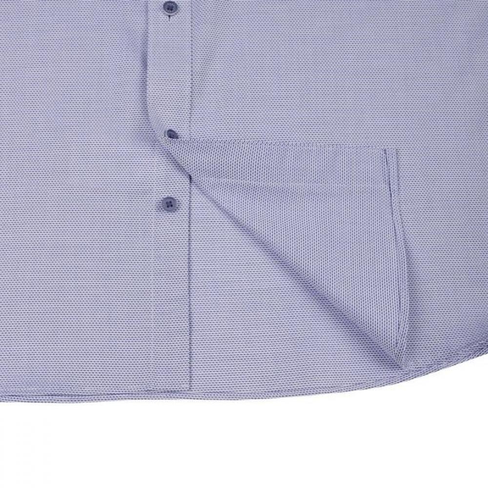 DakS Men S Micro Pattern Regular Fit Long Sleeve Shirt dmp1Shdl123b1