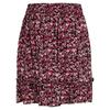 Short Floral Printed Fluid Skirt Woman VILA