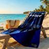 Inter Milan Personalized Text Beach Towel Quick-Dry Soft Microfiber Suitable for Sports Travel Swimming Yoga Bathroom Beach And Pool