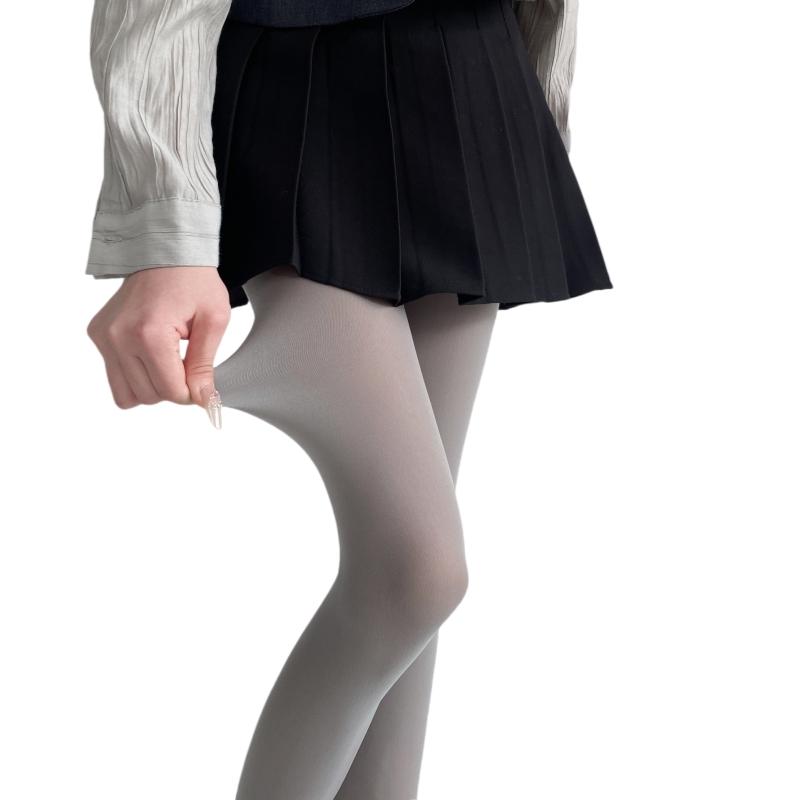 New Spring Women's 80D Denier Velvet Opaque Tights Ladies Colorful Tights Stretch Pantyhose Dressing Dopamine Colors