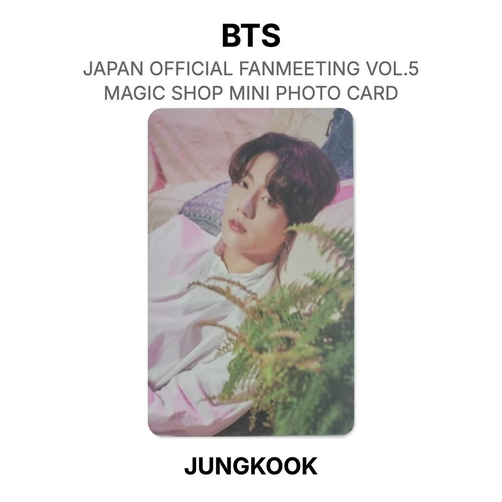 BTS JAPAN OFFICIAL FANMEETING VOL.5 MAGIC SHOP MINI PHOTO CARD Official Photocard