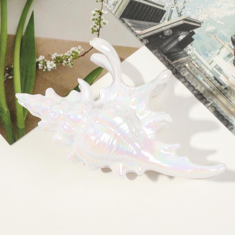 

Заколка-краб для волос у вигляді акули для жінок, заколка-краб для волос у вигляді раковини для милих пляжних аксесуарів для волосся різнокольоровий