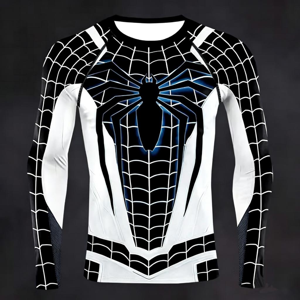Unisex Casual Printed Long Sleeve T-Shirt for Men and Women, Relaxed Loose Fit Top