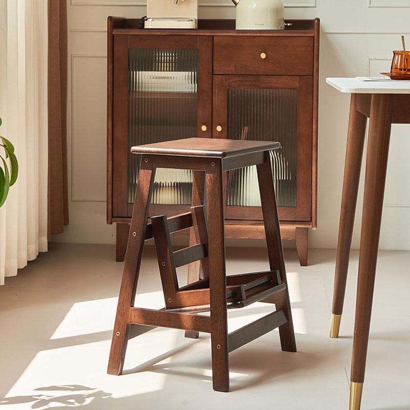 Solid Wood Step Stools Furniture Home Simple Easy Store Luxury Chair Hallway Ottoman Multifunctional Footrest Folding Stool