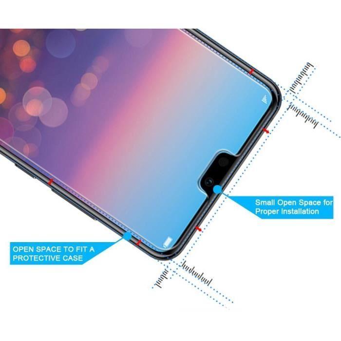 Film de protection d'écran - Phonillico® - Huawei P20 - Pack de 3 - Ultra résistant - Anti rayures