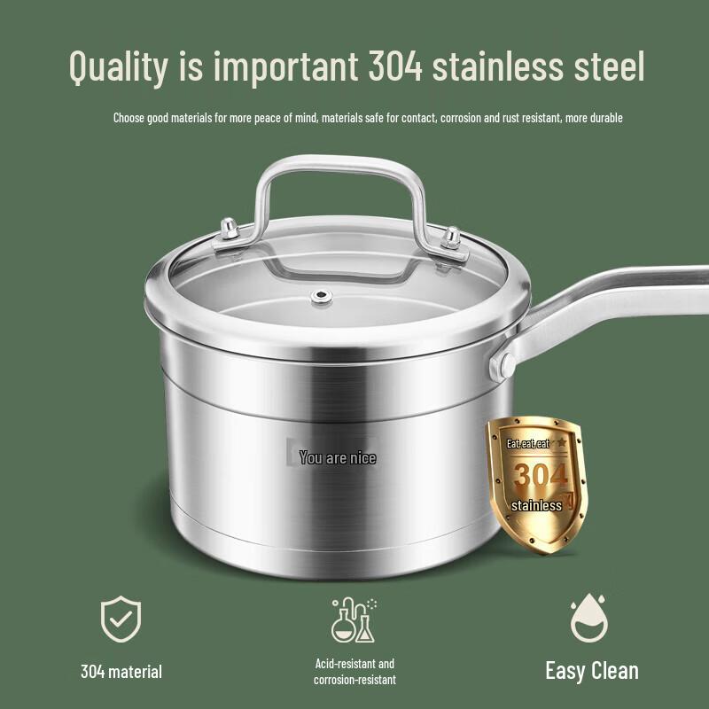 Bernice 304 Stainless Steel Milk Pot