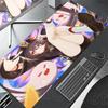 30x60cm Anime Gaming Mousepad HD Print Computer Speed Gamer Cabinet Deskmat 30x80cm Genshin Impact Hu Tao Kawaii Laptop Mice Mat