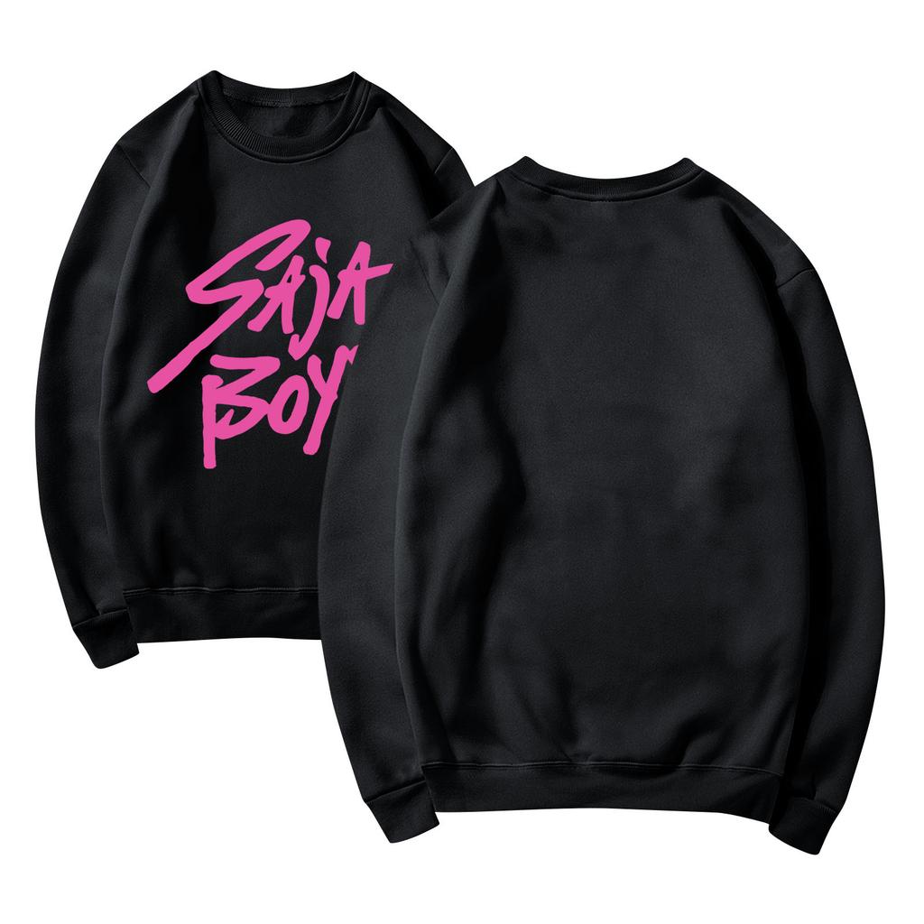 Women's Fashion Casual Long Sleeve Printed Round Neck Sweatshirt Top