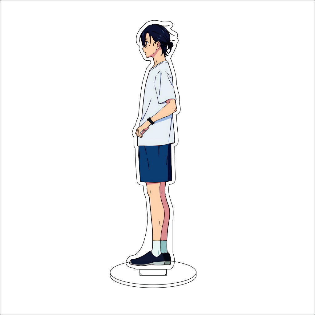 16CM Anime Summer Time Rendering Cosplay Acrylic Stand Ornaments Southern Hizuru Kofune Ushio Figure Stand Halloween Gifts