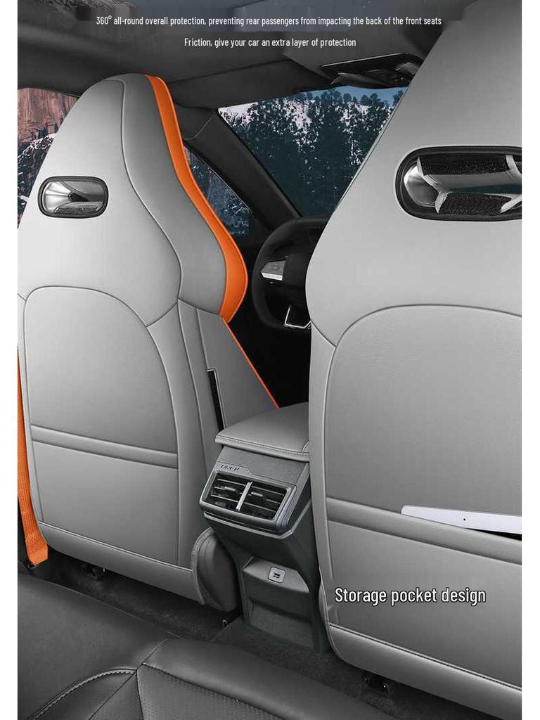 All-Season Breathable Seat Cover for 23-26 Changan UNI-V Models