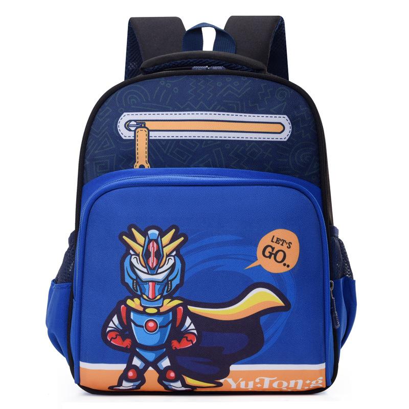 

Новый мультяшный милый детский рюкзак для детского сада, легкий рюкзак для учеников начальной школы, рюкзак для мальчиков и девочек чёрный