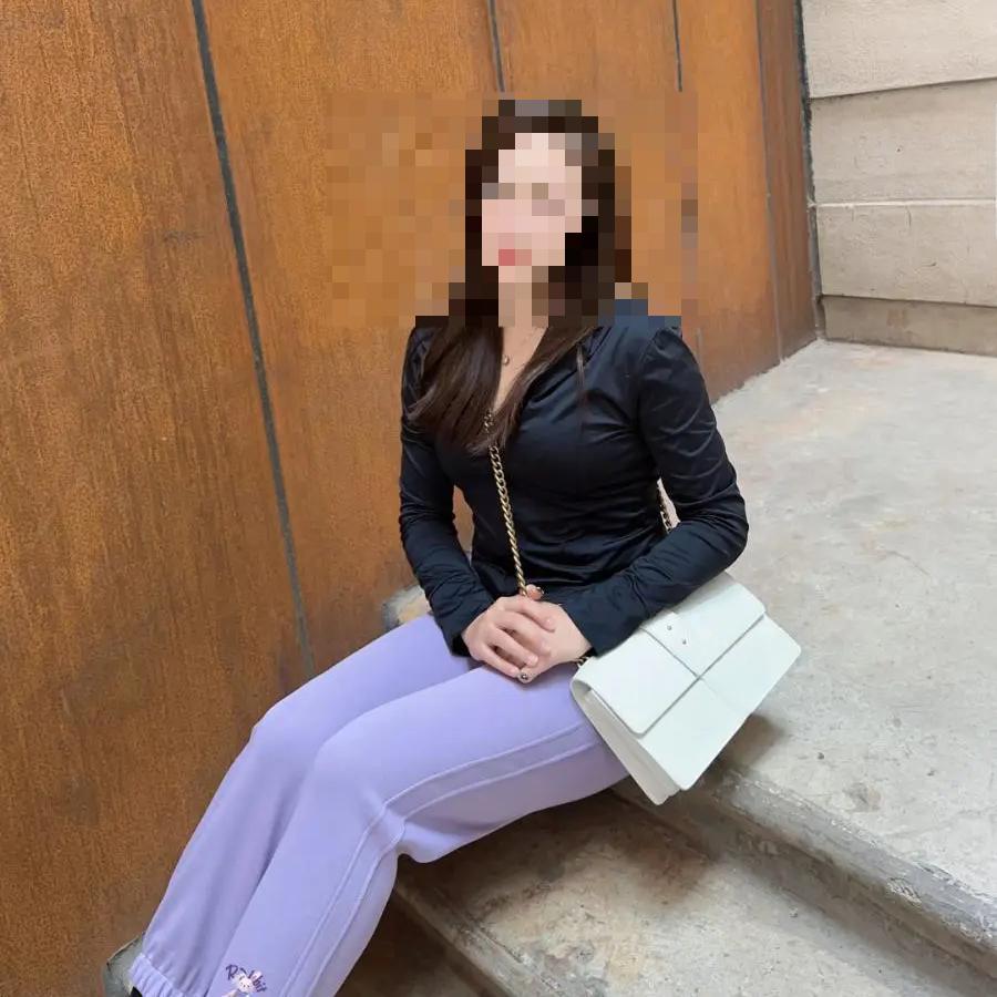 Осенне-зимние модные свободные утолщенные брюки с высокой талией и флисом для женщин — фото 11