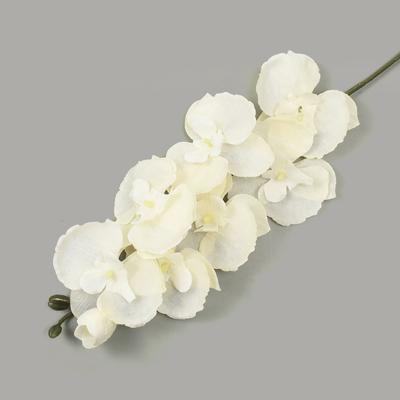 8 Köpfe künstliche Schmetterlingsorchidee Blume für Haus Zimmer Garten Dekoration DIY Hochzeitsstrauß Real Touch Seide Phalaenopsis Pflanze