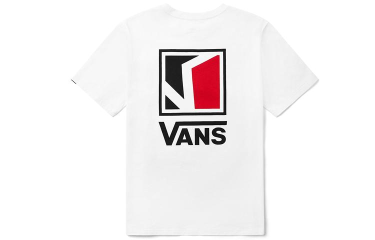 Vans T Shirts Men s Crew Neck Moderate Straight Fit VN0A4P4GWHT M
