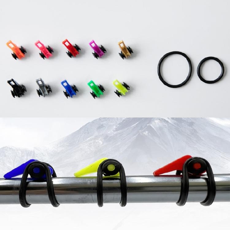 10Pcs/set Lures Baits Hanger for Safety Holder Fishing Tackle Accessories Adjustable Plastic Fishing Rod Hook Keeper