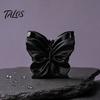 Polished Surface Storage Case Butterfly Shape Box, Silk Texture Large Capacity Desktop Organizer, Multi Purpose Container Sturdy PET Space Saving
