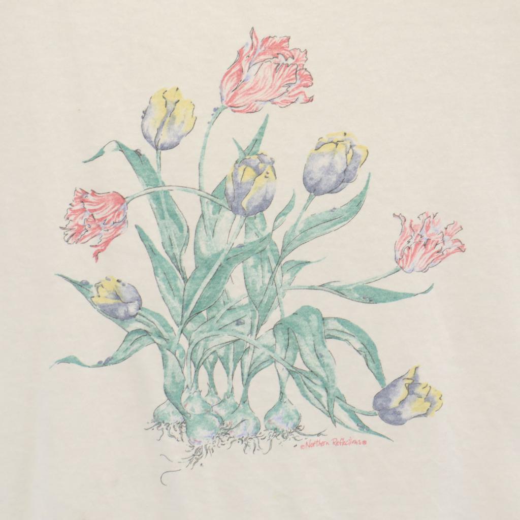 NORTHERN 90s Old Short sleeve T-shirt White Single stitch Men's Used