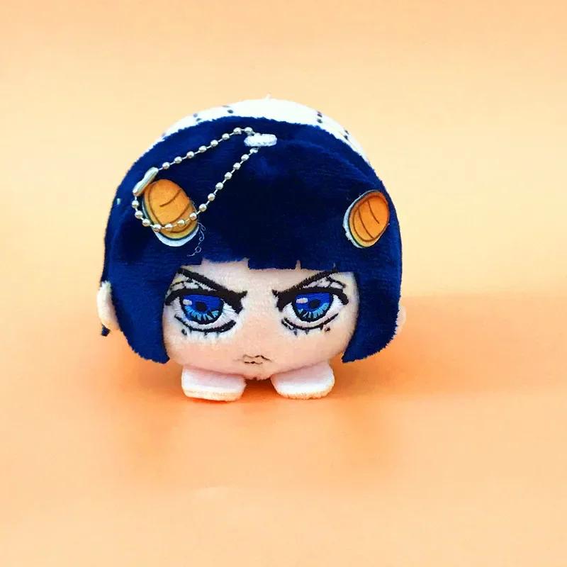 10cm Anime Jojos Bizarre Adventure Giorno Plyšové hračky Kawaii Přívěsek na klíče Kreslená Kujo Jotaro Bruno Bucciarati Figurka Panenka Ženy Děti
