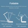 Folding LED Desk Lamp Rechargeable Battery  Specific Eye Protector Dormitory Portable Large Table Lamp CapacityLed Night Lights