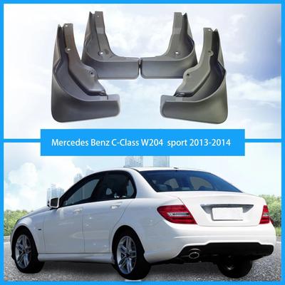 For Mercedes Benz C-class W204 Sport Mudguards Benz C-class Fenders Benz W204 Sport Mud Flaps Car Accessories 2013-2014
