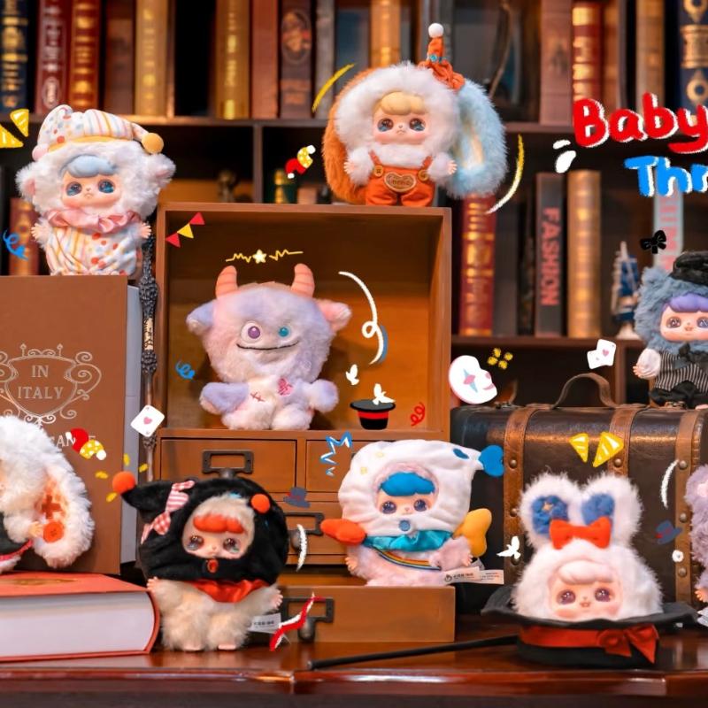 New In Stock Baby Three New Ip Ava - Fantasy Circus Cute Doll Role Playing Trendy Blind Box Pendant Gift Halloween Gift