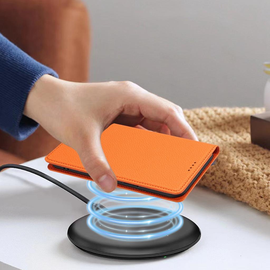 For Xiaomi Poco X7 Pro 5G Wallet Case RFID Blocking Litchi Texture Leather Mobile Cover