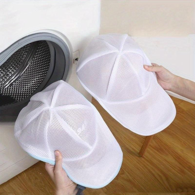 1Pc Hat Washer for Washing Machine, Hat Cleaner for Baseball Caps with Frame Cage and Mesh