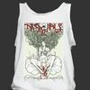 Nine Inch Nails Industrial Rock Metal T-SHIRT canotta unisex bianco S2XL T-Shirt Unisex