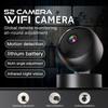 Mini Cameră WiFi HD 1080P Wifi Monitor Inteligent Camere de Supraveghere Monitorizare la Distanță Camere Video Rotativă la 360° Camere de Supraveghere Video pentru Securitate