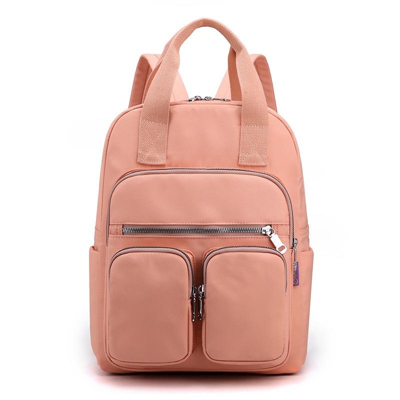 Women's Backpack Autumn Large-capacity Multi-pocket Nylon Cloth Leisure Travel Female College Student Book Backpack Schoolbag