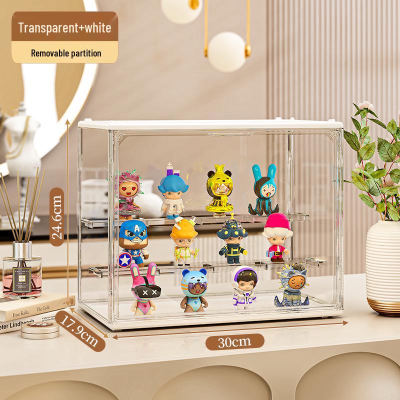 Clear Acrylic Action Figure Display Box & Blind Box Stand
