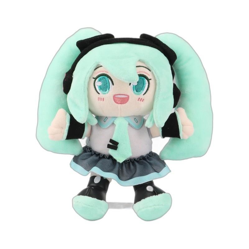 Hatsune Miku Plush Toy Cartoon Character Short Plush Stuffed Doll 30*30cm