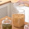 With Lid Grains Storage Box Sealed Food Storage Canister Cereals Storage Jar  Cookie