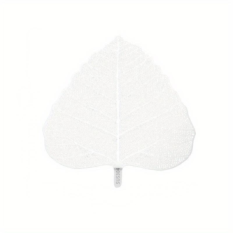 

1pc Stainless Steel Tea Infuser Leave Shape Bodhi Tea Filter Kung Fu Tea Infusers Access Hollow Out Leaves Strainer Drinkware