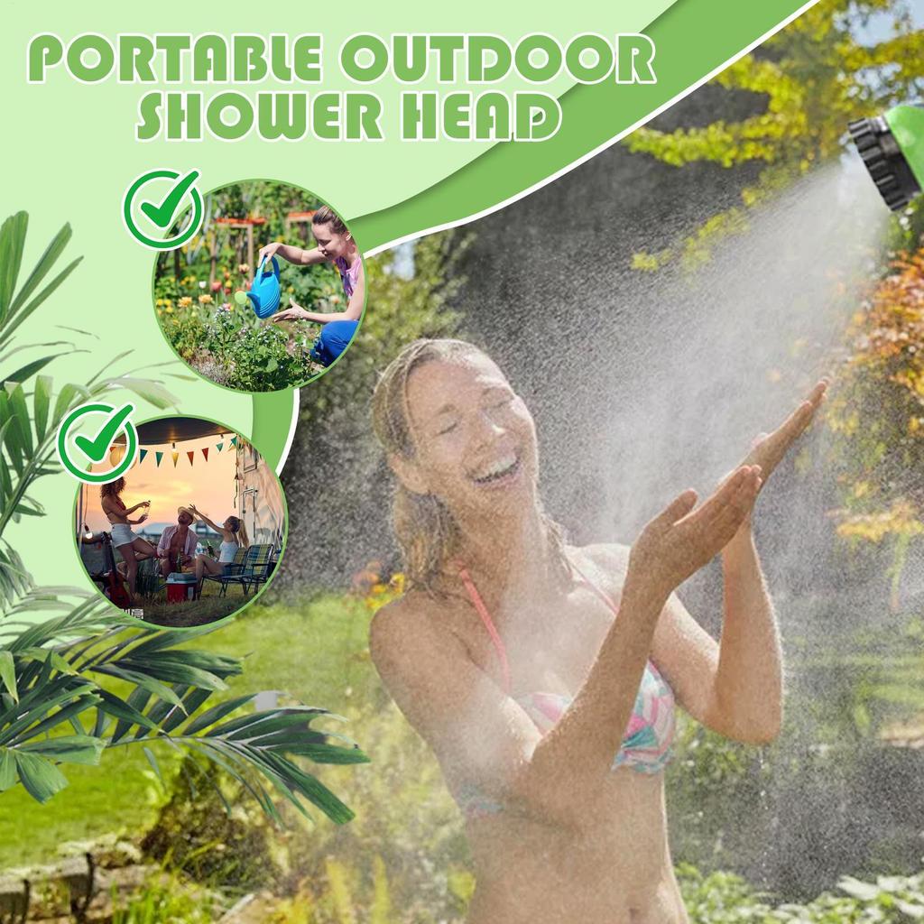 Outside Shower Camping Shower Pump 8l Bathing Faucet Multi-functional Sprayer for Camping Backpacking Hiking Hospital Hotel