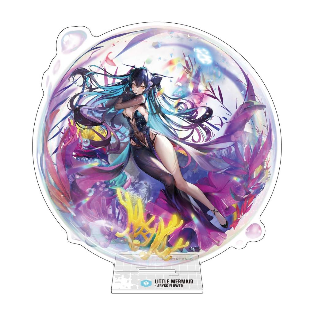 Algernon Product Victory Goddess NIKKE Acrylic Stand Little Mermaid - Abyss Flower Approximately