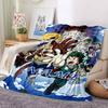 Custom 1pc Heroic Adventure Unleashed Blanket, Soft And Comfortable Blanket, Casual Warm, Camping Travel Blanket, Birthday Gift Q912111