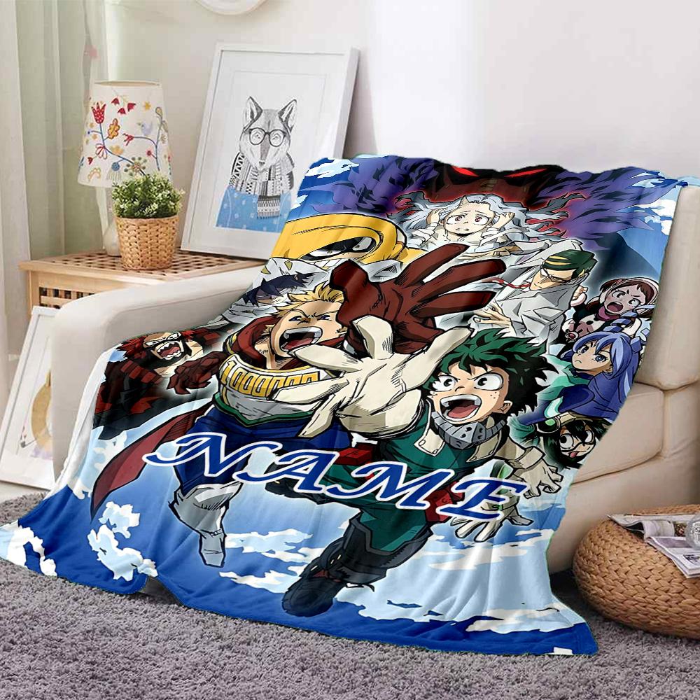 Custom 1pc Heroic Adventure Unleashed Blanket, Soft And Comfortable Blanket, Casual Warm, Camping Travel Blanket, Birthday Gift Q912111