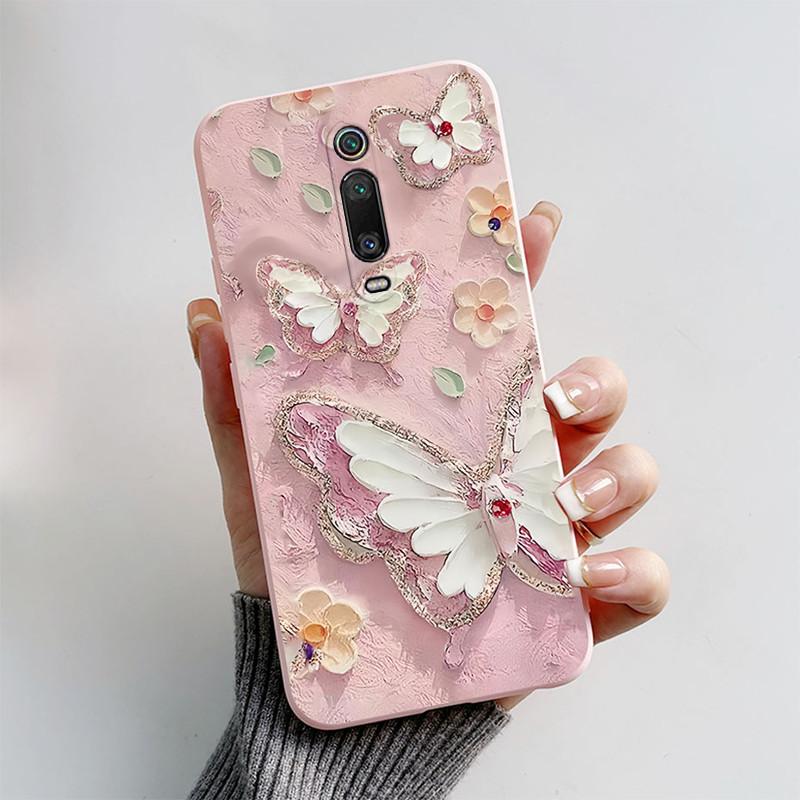 For Xiaomi Mi 9T Case Mi9T Pro Cute Astronaut Butterfly Cover Silicone Phone Case For Xiaomi Mi 9T Pro 9TPro Soft Fundas Coque