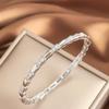 European & American Luxury Gold-Plated Zircon Snake Bracelet - High-End Retro Style for Women