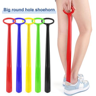 Lange steel schoenlepel hangende senioren mannen vrouwen kinderen oudere laarzen casual sportkleding schoenlifter helper schoenaccessoires