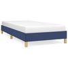 Vidaxl Bed Frame Without Mattress Blue 90X200 Cm Fabric
