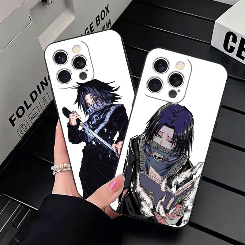 Hunter X-Hunters Feitan Portor Soft Phone Case for iPhone 16 16E 17 Air 15 Pro Max 14 Plus 13 Mini 11 12 7 Black Cover Back Shel