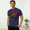 Unisex Kingdom of Morocco Flag Logo Art T Shirt Pure Cotton Clothing Amazing Short Sleeve Round Collar Tee Shirt Plus Size TShirt