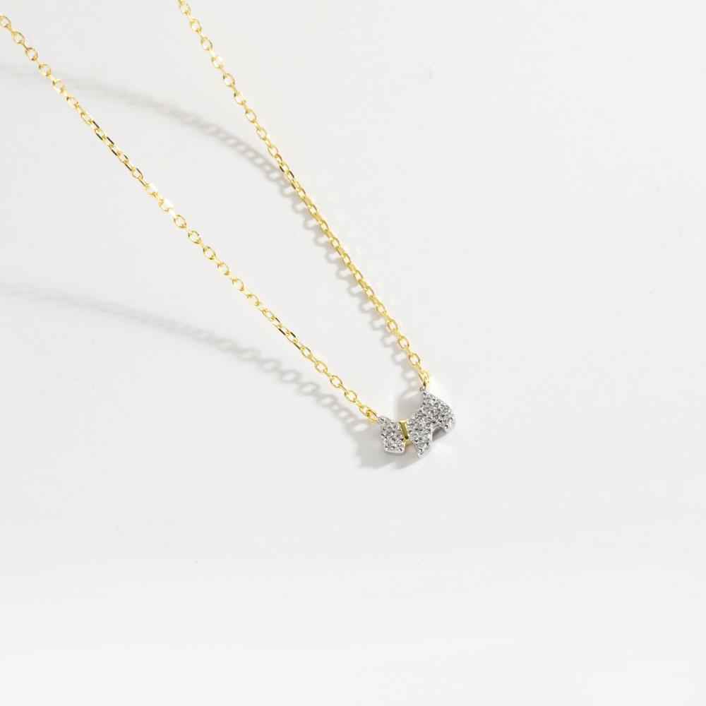 ANDYWEN 925 Sterling Silver Bull Pendant Luxury Zircon Pave long Chain Necklace For Women Party
