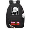 Popular Cartoon, Full-Time Hunter, Printed Schoolbag For Primary And Secondary School Students, Cute Girls' Casual Backpack.